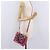 Borsa a Mano Miu Miu Canvas 2way Pink Gold Auth 167644A Rosa D'oro - vista 28