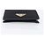 PRADA Bifold Wallet Nylon Black Gold Auth 205242M Golden - view 6