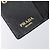 PRADA Bifold Wallet Nylon Black Gold Auth 205242M Golden - view 9