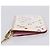 LOUIS VUITTON Multicolor Pochette ClesNM Coin Purse M93734 LV Auth 207645 Weiß - Ansicht 3