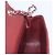 CHANEL Mini Matelasse 20 Kettentasche Lammleder Bordeaux Silber CC Auth 206388SM - Ansicht 23