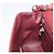 CHANEL Mini Matelasse 20 Kettentasche Lammleder Bordeaux Silber CC Auth 206388SM - Ansicht 24