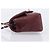 CHANEL Mini Matelasse 20 Kettentasche Lammleder Bordeaux Silber CC Auth 206388SM - Ansicht 4
