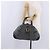 Borsa a mano Christian Dior Trotter Canvas Double Saddle Navy Gold Tone Auth ka6525A Blu navy - vista 30