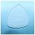 LOUIS VUITTON Borsa Maxi Bum Bag Taurillon Monogram Light Blue M21715 LV Auth BA15760SAV Blu chiaro - vista 11