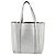 Borsa Balenciaga Everyday Tote XXS in pelle 2way Argento 551815 Auth bs37460 - vista 2
