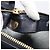 Céline Bolsa de Ombro CELINE Trio em Couro Preto e Ouro Auth 206031 Dourado - vista 12