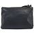 Céline Bolsa de Ombro CELINE Trio em Couro Preto e Ouro Auth 206031 Dourado - vista 2