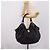 Borsa a mano LOUIS VUITTON Mahina L Pelle Nera M95765 LV Auth 207687V Nero - vista 22