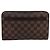LOUIS VUITTON Damier Ebene Saint Louis Clutch Bag N51993 LV Auth 206646 - vista 13
