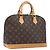 LOUIS VUITTON Monogram Alma Handtasche M51130 LV Auth BA15999V Monogramm