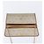 Borsa a tracolla Christian Dior Honeycomb Canvas Chain PVC Beige Gold Auth 207466 D'oro - vista 21