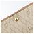 Borsa a tracolla Christian Dior Honeycomb Canvas Chain PVC Beige Gold Auth 207466 D'oro - vista 22