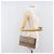 Borsa a tracolla Christian Dior Honeycomb Canvas Chain PVC Beige Gold Auth 207466 D'oro - vista 27