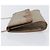 Borsa a tracolla Christian Dior Honeycomb Canvas Chain PVC Beige Gold Auth 207466 D'oro - vista 4