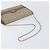 Borsa a tracolla Christian Dior Honeycomb Canvas Chain PVC Beige Gold Auth 207466 D'oro - vista 7