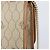 Borsa a tracolla Christian Dior Honeycomb Canvas Chain PVC Beige Gold Auth 207466 D'oro - vista 9
