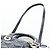 Christian Dior Canage Lady Dior Large Bag Lamb Skin 2way Black Auth BA16035V Nero Argento - vista 15