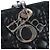 Christian Dior Canage Lady Dior Large Bag Lamb Skin 2way Black Auth BA16035V Nero Argento - vista 19