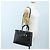 Christian Dior Canage Lady Dior Large Bag Lamb Skin 2way Black Auth BA16035V Nero Argento - vista 27
