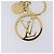 LOUIS VUITTON LV Circle Charm Metal Gold Tone M68000 LV Auth 205468M - Ansicht 5