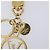 LOUIS VUITTON LV Circle Charm Metal Gold Tone M68000 LV Auth 205468M - Ansicht 8