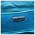 Miu Miu Handtasche Leder 2way Blau Silber Authentisch 167732M - Ansicht 23