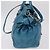 Miu Miu Handtasche Leder 2way Blau Silber Authentisch 167732M - Ansicht 4