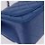 Borsa a tracolla CHANEL Chain Mini Matelasse in pelle d'agnello blu argento CC Auth 167777SM - vista 18