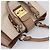 Borsa a mano Miu Miu Madras in pelle beige e oro autentica 207444 D'oro - vista 6