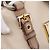 Borsa a mano Miu Miu Madras in pelle beige e oro autentica 207444 D'oro - vista 9