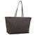 Borsa Tote FENDI Zucca Canvas PVC Nero Marrone 8BH185 Auth hk4222A