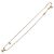 LOUIS VUITTON Collar LV Iconic metal Silver M00596 LV Auth 205480M Plata - vista 10