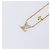 LOUIS VUITTON Collar LV Iconic metal Silver M00596 LV Auth 205480M Plata - vista 2