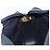 Borsa a Tracolla Christian Dior Pelle Navy Gold Auth 207524 D'oro Blu navy - vista 22