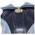 Borsa a Tracolla Christian Dior Pelle Navy Gold Auth 207524 D'oro Blu navy - vista 23