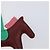 Hermès HERMES Rodeo PM Charm Leather Brown Green Auth LN083M Braun Grün - Ansicht 8