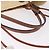 Sac Cabas LOEWE Anagram Raffia Beige Brown Auth ka6529V Marron - vue 9