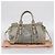 Miu Miu Handtasche Leder 2way Grau Gold Authentisch 167739M Braun Golden - Ansicht 12