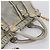 Miu Miu Handtasche Leder 2way Grau Gold Authentisch 167739M Braun Golden - Ansicht 7
