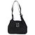 Borsa Tote FENDI Harako Leather Black Silver Auth 206741V Nero Argento - vista 13