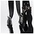 Borsa Tote FENDI Harako Leather Black Silver Auth 206741V Nero Argento - vista 20