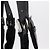 Borsa Tote FENDI Harako Leather Black Silver Auth 206741V Nero Argento - vista 21