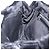 Borsa Tote FENDI Harako Leather Black Silver Auth 206741V Nero Argento - vista 26