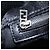 Borsa Tote FENDI Harako Leather Black Silver Auth 206741V Nero Argento - vista 27