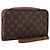 LOUIS VUITTON Monogram Orsay Clutch Bag M51790 LV Auth 167712 Monograma