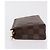 LOUIS VUITTON Damier Ebene Poche Toilette 15 Pouch N47548 LV Auth 167755M - vista 4