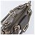 Borsa Salvatore Ferragamo Gancini effetto coccodrillo Silver Gold Auth 205427A Argento D'oro - vista 10