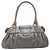 Borsa Salvatore Ferragamo Gancini effetto coccodrillo Silver Gold Auth 205427A Argento D'oro - vista 2