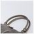 Borsa Salvatore Ferragamo Gancini effetto coccodrillo Silver Gold Auth 205427A Argento D'oro - vista 8